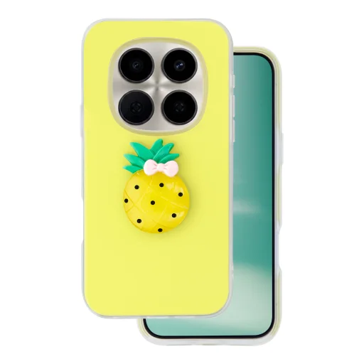 Xiaomi Redmi Note 15 4G / 5G (EU) Fruit 2in1 žlté puzdro - 1