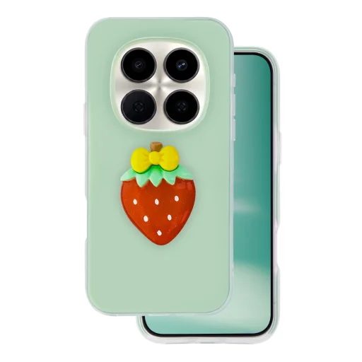 Xiaomi Redmi Note 15 Pro 5G zelené Fruit 2v1 puzdro - 1