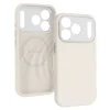 Liavec Silk Shield puzdro s kovovým rámom kamery pre iPhone 17 Pro Max béžové thumbnail