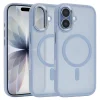 Liavec Cloudy puzdro s kovovým rámom fotoaparátu pre iPhone 17 modré (s tlačidlom na ovládanie fotoaparátu) puzdro thumbnail