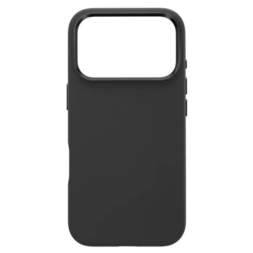 Liavec Silky puzdro s kovovým rámom fotoaparátu pre iPhone 17 Pro Max čierne puzdro - 3