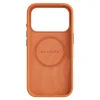 Liavec Silky kryt s kovovým rámom fotoaparátu pre iPhone 17 Pro Max oranžový thumbnail