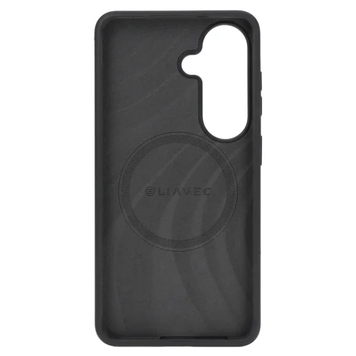 Liavec Silky Case s kovovým rámom fotoaparátu pre Samsung Galaxy S26 čierne - 4