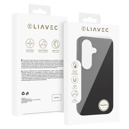 Liavec Silky Case s kovovým rámom fotoaparátu pre Samsung Galaxy S26 čierne - 5