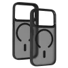 Liavec Cloudy Case s kovovým rámom fotoaparátu pre iPhone 17 Pro Max čierny (tlačidlo Camera Control) thumbnail
