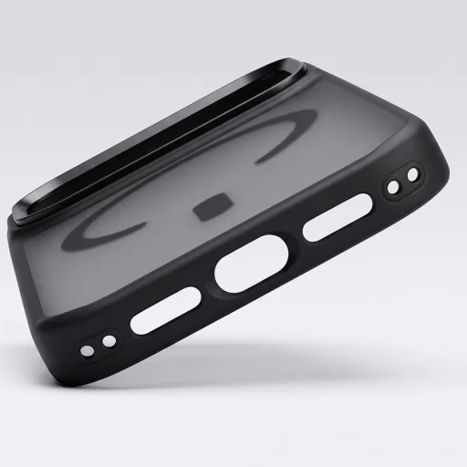 Liavec Cloudy Case s kovovým rámom fotoaparátu pre iPhone 17 Pro Max čierny (tlačidlo Camera Control) - 5