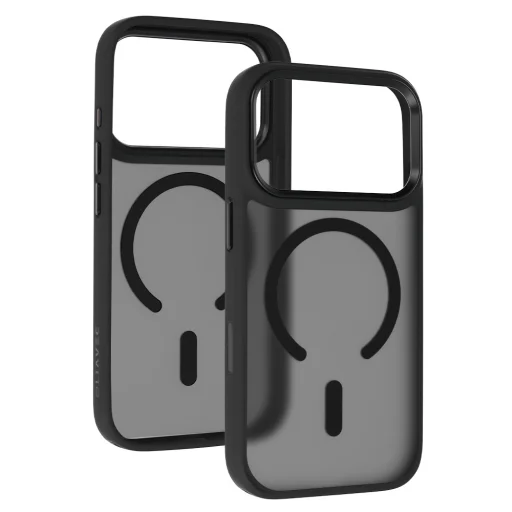 Liavec Cloudy Case s kovovým rámom fotoaparátu pre iPhone 17 Pro Max čierny (tlačidlo Camera Control) - 2