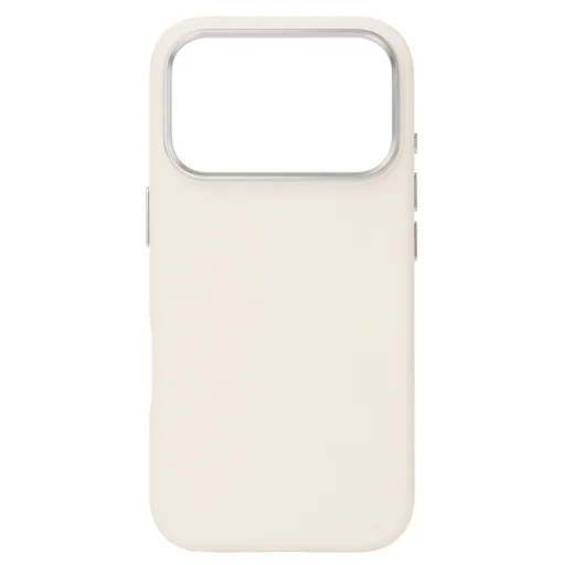 Liavec Silky puzdro s kovovým rámom kamery pre iPhone 17 Pro béžové - 3