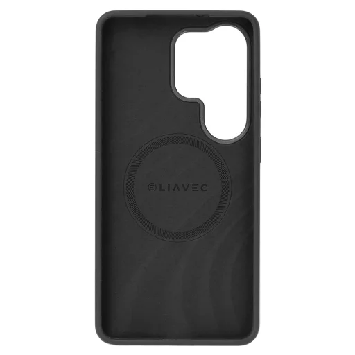 Liavec Silky puzdro s kovovým rámom fotoaparátu pre Samsung Galaxy S26 Ultra čierne - 4
