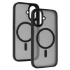 Liavec Cloudy puzdro s kovovým rámom fotoaparátu pre iPhone 17 čierne (Tlačidlo ovládania fotoaparátu) thumbnail