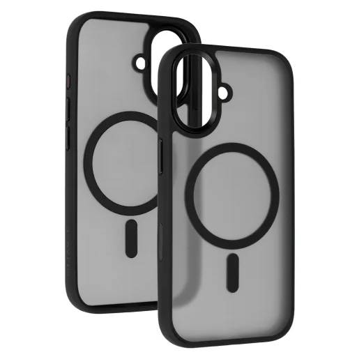 Liavec Cloudy puzdro s kovovým rámom fotoaparátu pre iPhone 17 čierne (Tlačidlo ovládania fotoaparátu) - 2