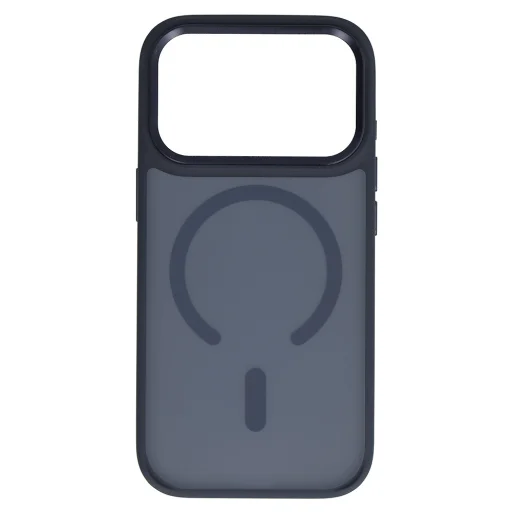 Liavec Cloudy puzdro s kovovým rámčekom fotoaparátu pre iPhone 17 Pro námornícka modrá (tlačidlo ovládania fotoaparátu) - 3