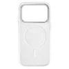Liavec Cloudy puzdro s kovovým rámčekom fotoaparátu pre iPhone 17 Pro biele (tlačidlo ovládania fotoaparátu) thumbnail