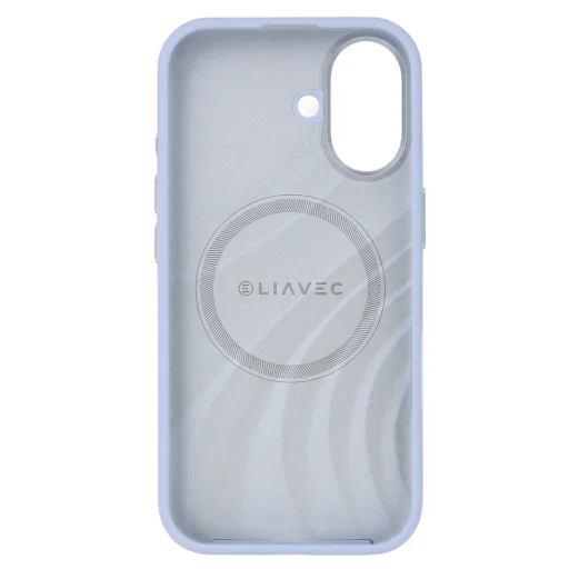 Liavec Silky puzdro s kovovým rámom kamery pre iPhone 17 modré - 4