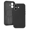 Liavec Silk Shield puzdro s kovovým rámom fotoaparátu pre iPhone 17 čierne puzdro thumbnail