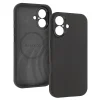 Liavec Silk Shield puzdro s kovovým rámom fotoaparátu pre iPhone 17 čierne puzdro thumbnail
