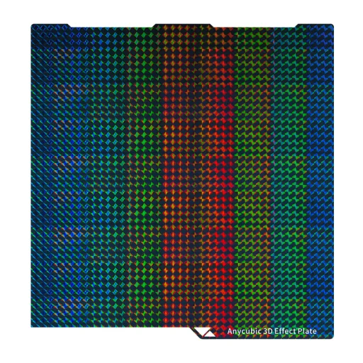 Anycubic obojstranná tlačová podložka s 3D efektom (povrch Phantom + guľový povrch) pre modely Kobra 3 / 3 Combo / 3 V2 / 3 V2 Combo - 1