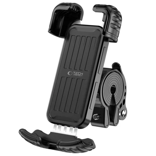 Univerzálny držiak Tech-Protect V7 na bicykel a motocykel čierny - 3