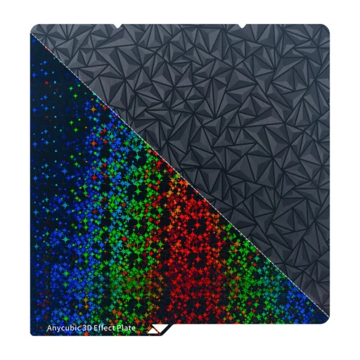 Anycubic obojstranná tlačová podložka s 3D efektom (povrch osemuholník + kosoštvorec) pre tlačiarne Kobra S1/S1 Combo - 3