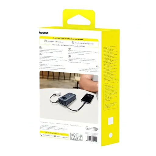 Powerbank Baseus EnerCore CR11, 20000mAh, 67W, PD, Čierna E0027H00 - 10