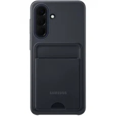 Puzdro s vreckom na kartu pre Samsung Galaxy A57 5G, čierne puzdro EF-OA576TBEGWW