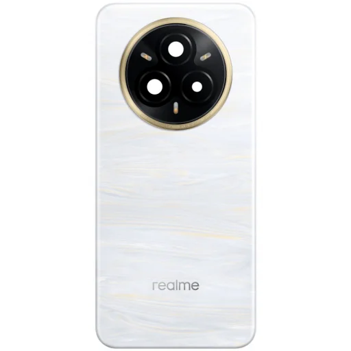 Kryt batérie pre Realme 14 Pro+, perleťovo biela - 1