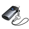 Hoco UA46A OTG Lightning - USB-C adaptér 2A sivý thumbnail