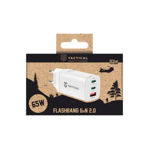 Tactical FlashBang 2.0 GaN 65W biely - 4