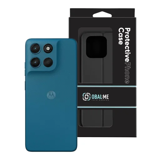 OBAL:ME SmoothTouch puzdro pre Motorola G57 Power čierne - 5