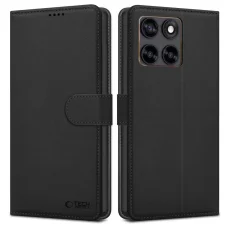 Motorola Edge 70 Fusion / Fusion+ Plus 5G Tech-Protect Wallet čierne puzdro