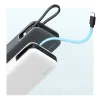 Cuktech CUKP200NGLLG 55W 20000mAh Powerbanka so zabudovaným USB-C káblom - biela thumbnail