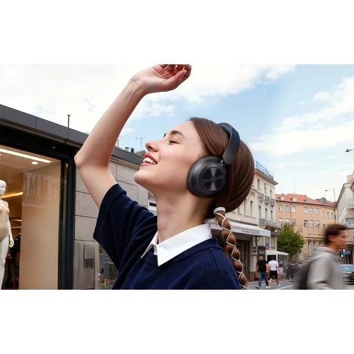 Bezdrôtové slúchadlá OneOdio A1 Pro (čierne) - 3