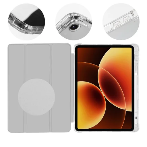 OBAL:ME MistyTab puzdro pre Xiaomi Pad 8/8 Pro, svetlosivé - 2