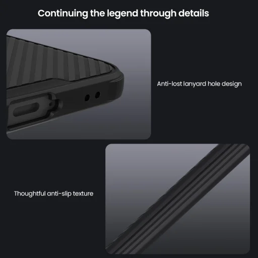 Nillkin CamShield PRO odolný kryt pre Samsung Galaxy A57 čierny - 6