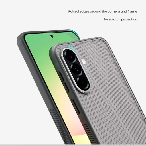 Nillkin Super Frosted PRO puzdro pre Samsung Galaxy A57 transparentná čierna - 4