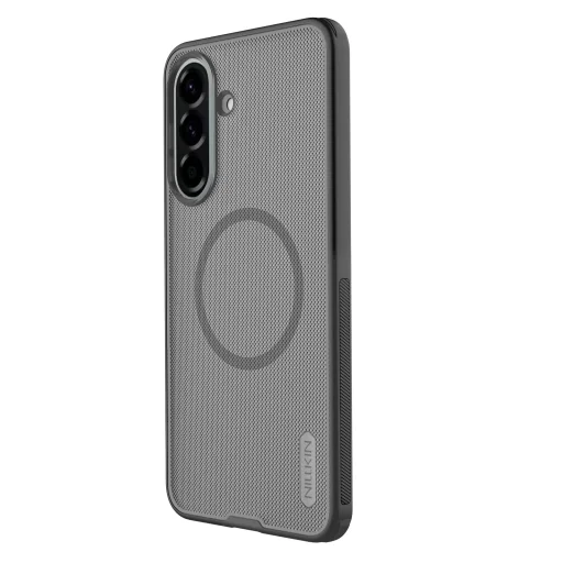 Nillkin Super Frosted PRO Magnetický zadný kryt pre Samsung Galaxy A57 priehľadný čierny - 2