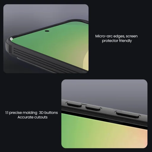 Nillkin CamShield PRO pevné puzdro pre Samsung Galaxy A57 Transparent Black - 7