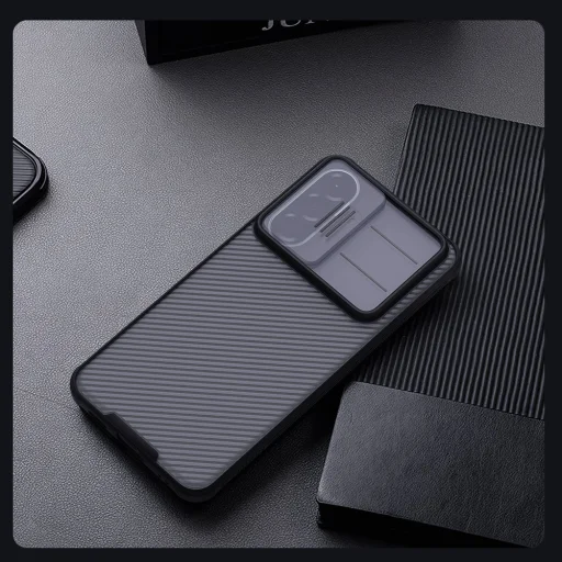 Nillkin CamShield PRO pevné puzdro pre Samsung Galaxy A57 Transparent Black - 8