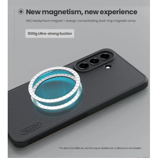 Nillkin Super Frosted PRO magnetické puzdro pre Samsung Galaxy A57 čierne - 3