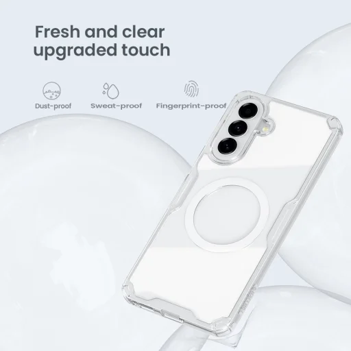 Nillkin Nature TPU PRO magnetické puzdro pre Samsung Galaxy A57 priehľadné - 4