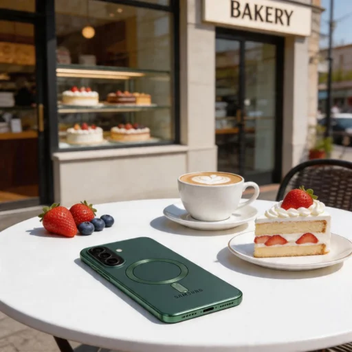 Samsung Galaxy A37 5G Tech-Protect MagFlex MagSafe džungľovo zelené puzdro - 3