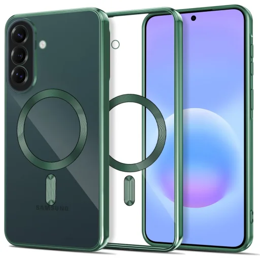 Samsung Galaxy A37 5G Tech-Protect MagFlex MagSafe džungľovo zelené puzdro - 1