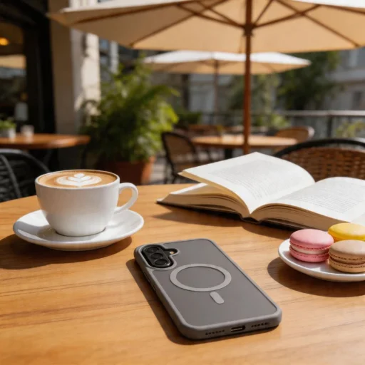 Samsung Galaxy A57 5G Tech-Protect Magmat MagSafe matné sivé puzdro - 7