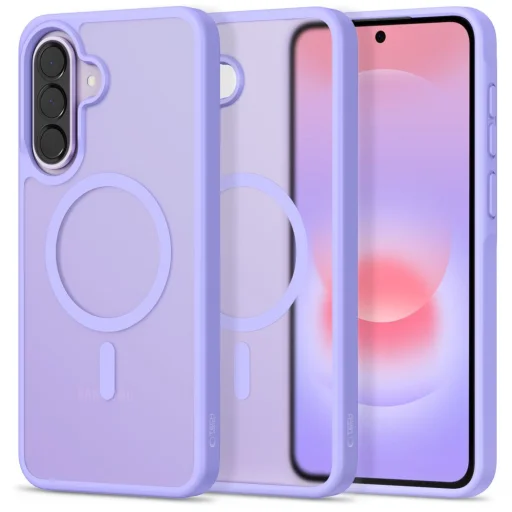 Samsung Galaxy A57 5G Tech-Protect Magmat MagSafe matné fialové puzdro - 1