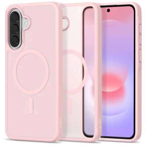 Samsung Galaxy A37 5G Tech-Protect Magmat MagSafe matné ružové puzdro - 1