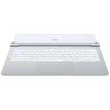 Galaxy Tab S11 Ultra Pro Samsung Book Cover Keyboard Slim strieborná