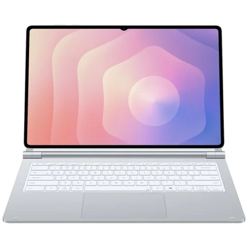 Galaxy Tab S11 Ultra Pro Samsung Book Cover Keyboard Slim strieborná - 5