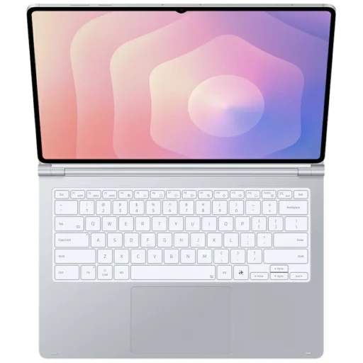 Galaxy Tab S11 Ultra Pro Samsung Book Cover Keyboard Slim strieborná - 9