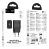 Hoco USB-C QC PD 25W N76 sieťový nabíjací adaptér čierny thumbnail