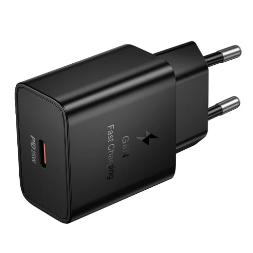 Hoco USB-C QC PD 25W N76 sieťový nabíjací adaptér čierny - 2